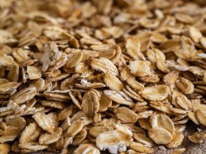 Closeup of oats