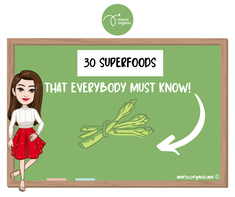 30 superfoods that everybody must know!