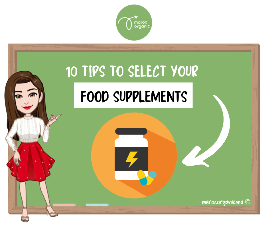 10 tips to select your food supplements