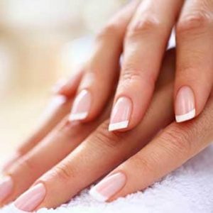 Photo of healthy manicured nails