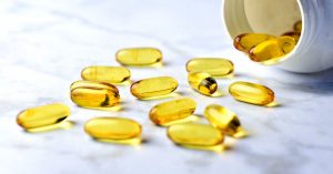 Omega-3 yellow pills