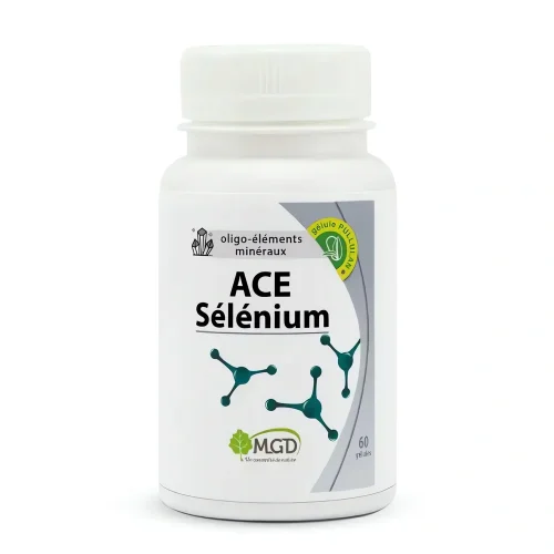 ACE Sélénium 60 gélules MGD Nature complément alimentaire naturel bio