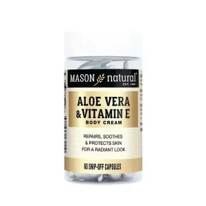 aloe vera vitamine E Mason Natural 60 gélules complément alimentaire naturel