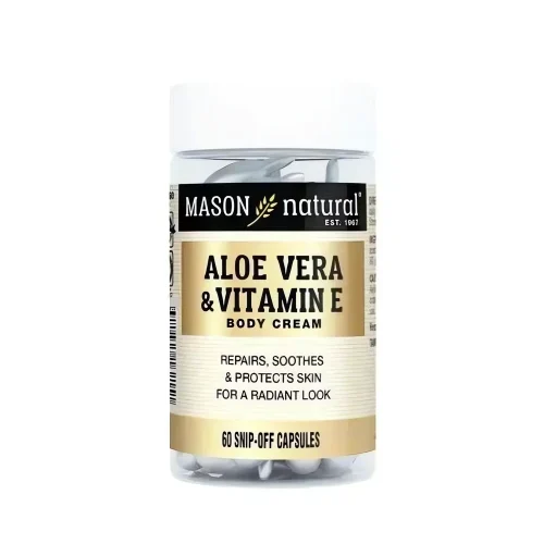 aloe vera vitamine E Mason Natural 60 gélules complément alimentaire naturel