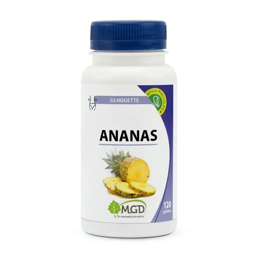 Ananas 120 gélules MGD Nature complément alimentaire naturel