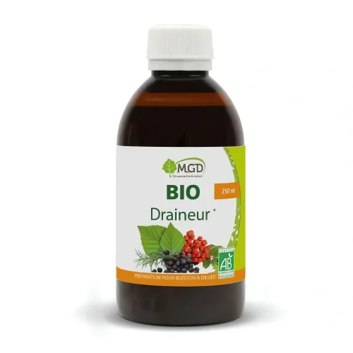 Bio Draineur 250 ml MGD Nature complément alimentaire liquide bio
