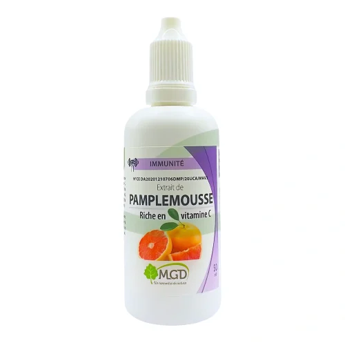 Extrait de Pamplemousse 50 ml MGD Nature complément alimentaire liquide naturel