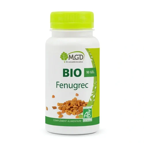 Bio Fenugrec 90 gélules MGD Nature complément alimentaire bio