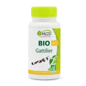Bio Gattilier 90 gélules MGD Nature complément alimentaire bio