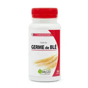 Huile Germe Blé 100 gélules MGD Nature complément alimentaire naturel