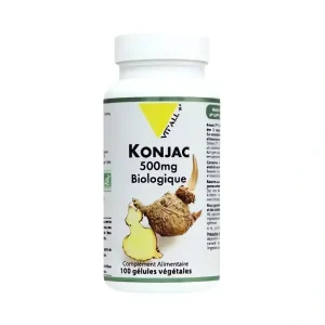 Konjac 570 mg 100 gélules complément alimentaire Vit'all+