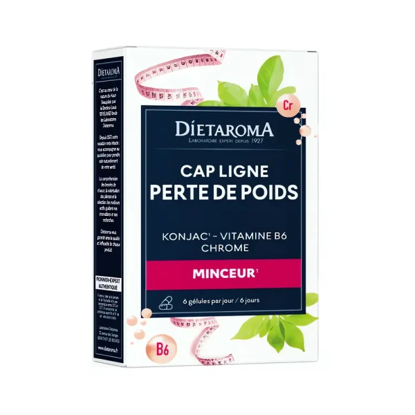 Konjac et Chrome 45 gélules Dietaroma
