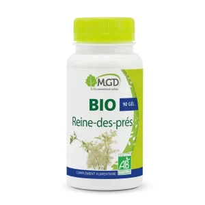 Bio Reine des prés 90 gélules MGD Nature complément alimentaire bio