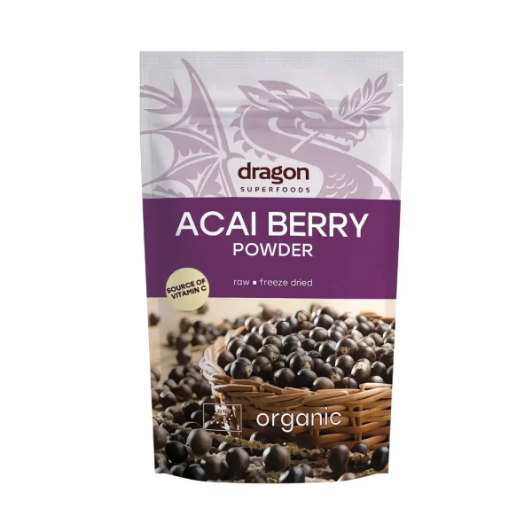 Poudre de baie d’açai 75 g Dragon Superfoods