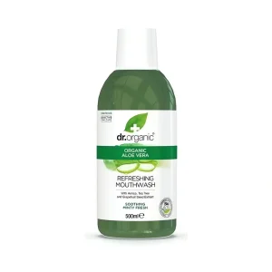 Bain de bouche naturel à l’aloe vera Dr. Organic