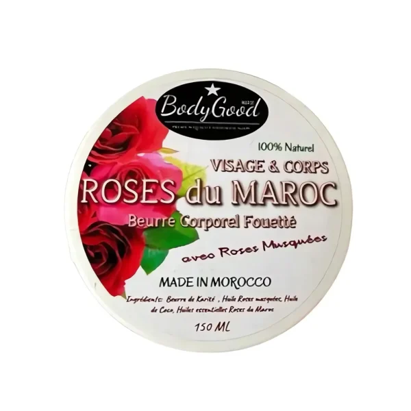 Beurre hydratant rose musquée 150ml