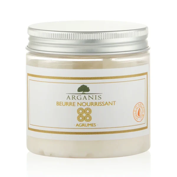 beurre nourrissant agrumes bio 100 g arganis