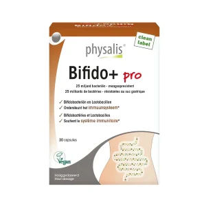 Bifidobactéries + Probiotiques - 30 comprimés - Physalis,Bifidobactéries probiotiques 30 comprimés Physalis santé intestins naturel