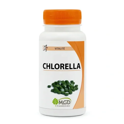 Chlorella 200 comprimés – Complément alimentaire naturel – MGD Nature Chlorella 200 comprimés MGD Nature complément alimentaire naturel