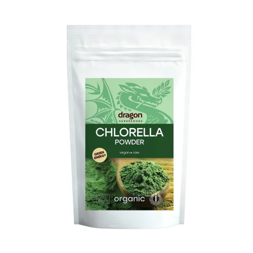 Poudre de chlorella 200 g Dragon Superfoods