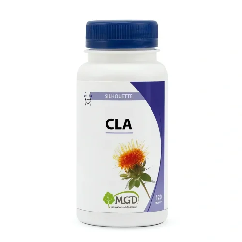 CLA 120 gélules – Complément alimentaire naturel – MGD Nature CLA 120 gélules MGD Nature complément alimentaire naturel
