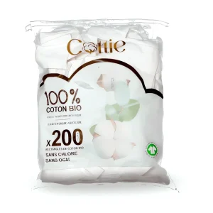 Cotopads coton bio certifié GOTS 8x10 cm – 200 unités