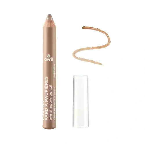 Crayon fard à paupières taupe nacré bio Avril 2 g maquillage naturel certifié