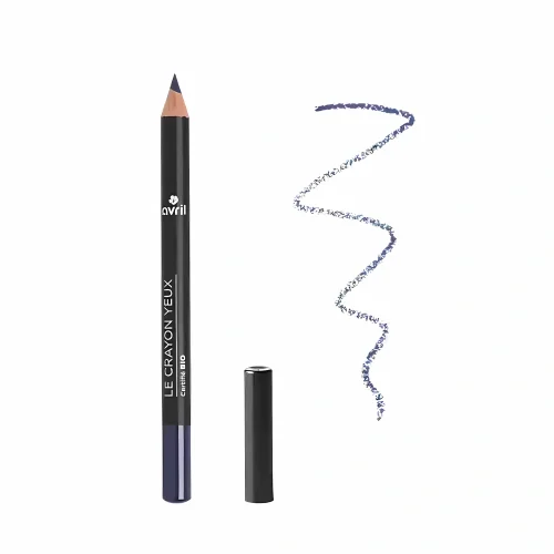 Crayon Yeux Bleu Nuit Bio Avril - Teinte marine intense 1 g Crayon yeux bleu nuit bio Avril 1 g maquillage naturel marine profond