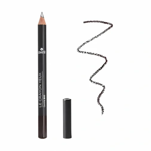 Crayon Yeux Noir Charbon Bio Avril - Maquillage naturel intense 2 g Crayon yeux noir charbon bio Avril 1 g maquillage naturel certifié