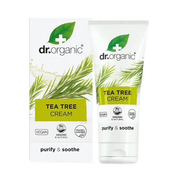 Crème concentrée à l'huile d'arbre à thé Dr. Organic