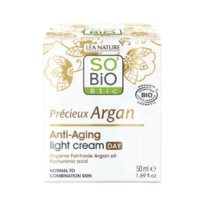 Crème légère anti âge-jour 50 ml so bio étic