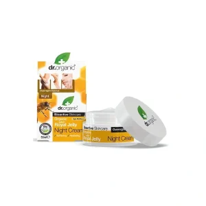 Crème de nuit naturelle à la gelée royale Dr. Organic