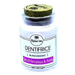 Dentifrice en poudre Sel d'Himalya & Amla 150 g Natur'im soin traditionnel