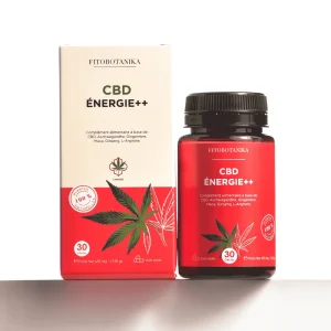 cbd énergie - 30 gél - Cannaflex, Complément CBD énergie vitalité