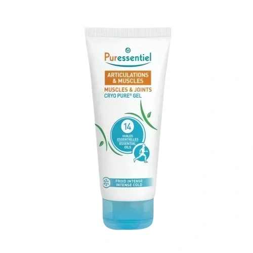 gel cryo pure 80 ml puressentiel – gel fraîcheur pour muscles et articulations gel cryo pure 80 ml puressentiel, gel fraîcheur musculaire