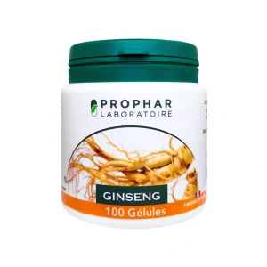 ginseng rouge – 100 gélules Prophar | complément alimentaire énergisant naturel