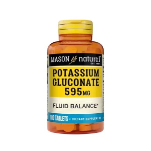 gluconate potassium 100 comprimés Mason Natural