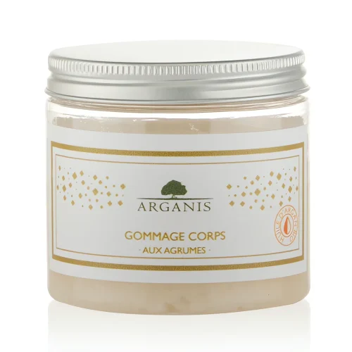 gommage agrumes corps bio 200 g arganis