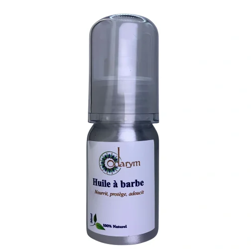 Huile à barbe - 50 ml - Odarym,Huile à barbe 50 ml Odarym soin naturel barbe Huile à barbe 50 ml Odarym soin nourrissant barbe