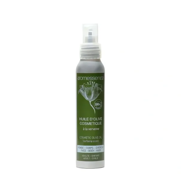 Huile d’olive cosmétique verveine Aromessence bio naturel