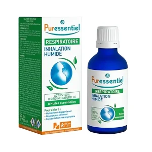 Inhalation humide resp'ok 50 ml puressentiel, inhalateur liquide