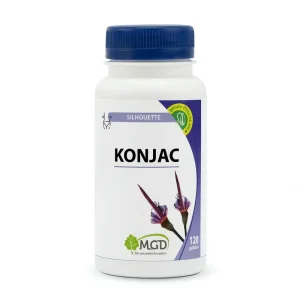 Konjac 120 gélules MGD Nature complément alimentaire naturel