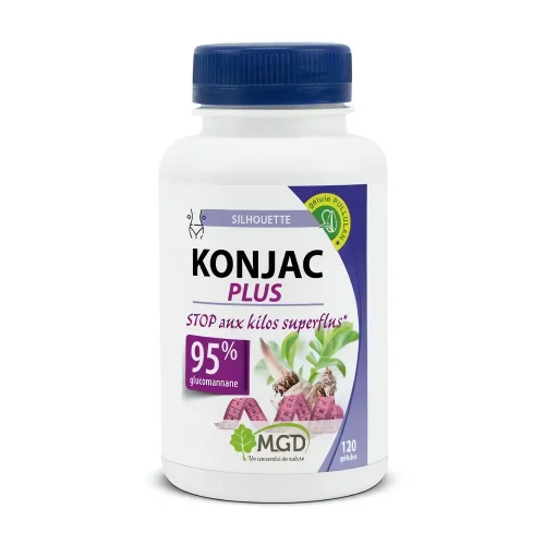 Konjac Plus 120 gélules MGD Nature complément alimentaire naturel