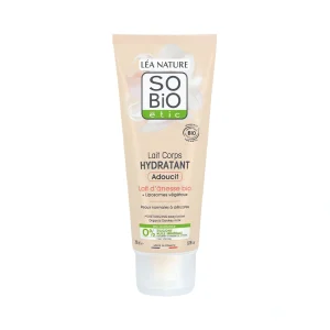 lait corps hydratant lait d’ânesse 200 ml so’bio étic