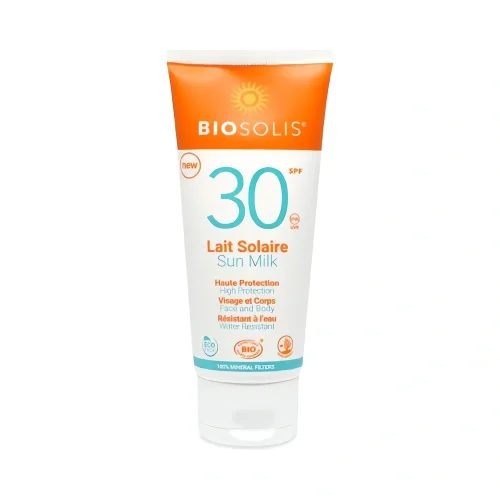 Lait solaire protection SPF30 - Biosolis Lait solaire SPF30 Biosolis 100 ml