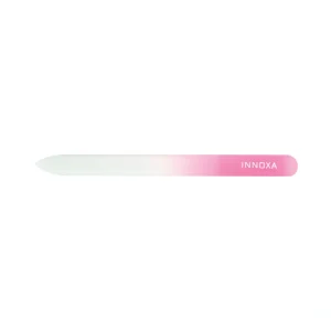 Lime à ongles en verre trempé 14 cm Innoxa accessoire durable soin naturel Maroc