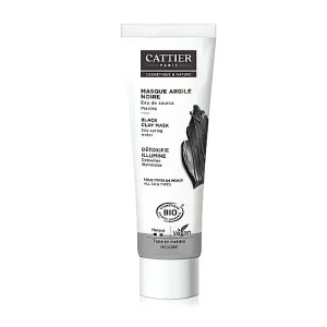 masque argile noir 100 ml Cattier