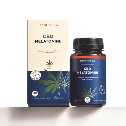 cbd mélatonine en 30 gélules de la marque Cannaflex