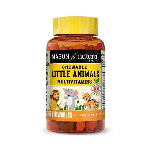 Multivitamines animaux 60 comprimés Mason Natural