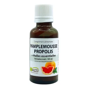 Pamplemousse Propolis plus Huiles essentielles 30 ml MGD Nature complément alimentaire liquide